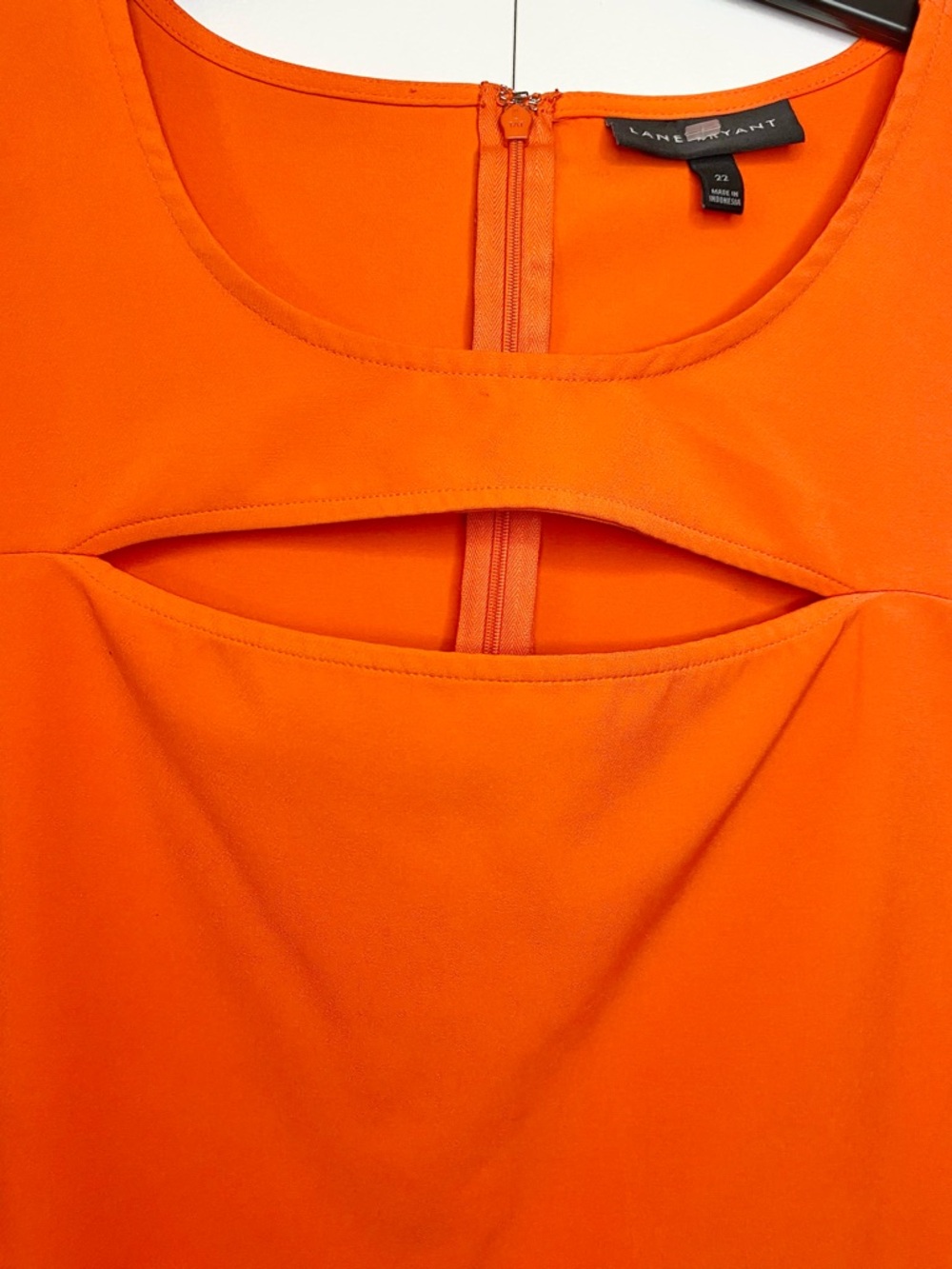 Lane Bryant Peplum Top (Size 22) Ptp 26-27.5" - Picture 3 of 5